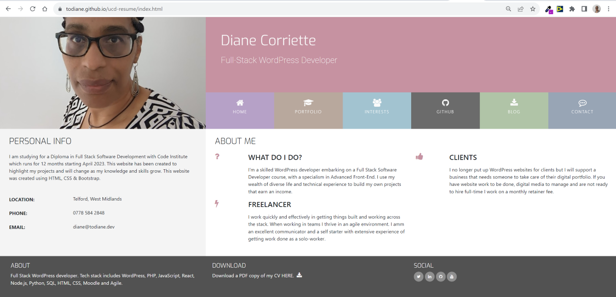 Resume Project Updated