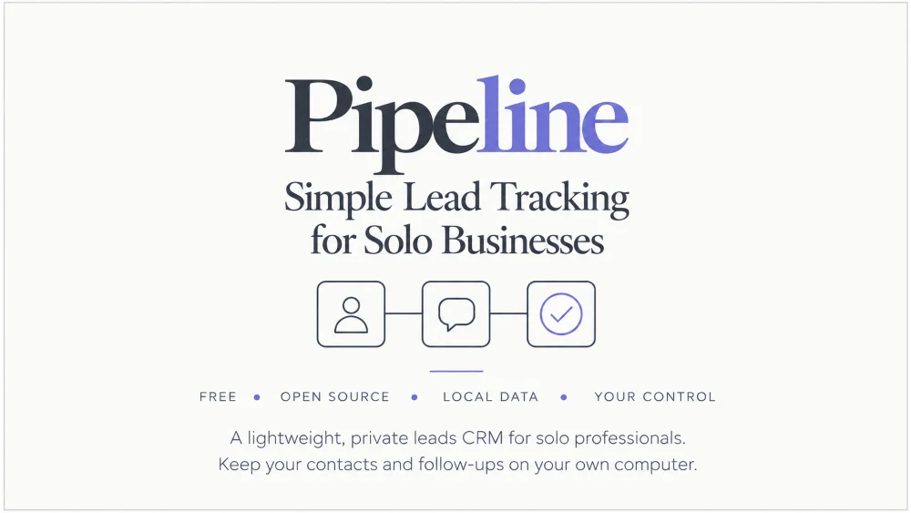 Pipeline - Free Leads CRM Software