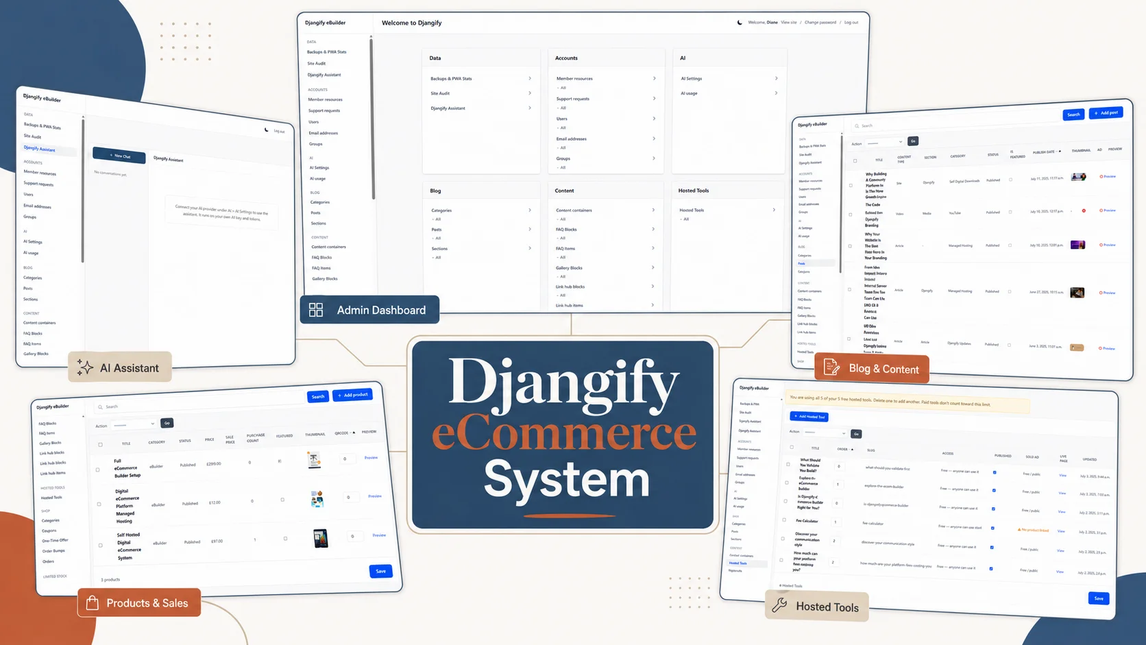 Djangify eCommerce Builder