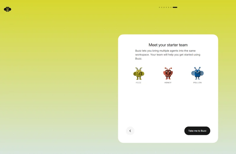 new Buzz group with honey, pollen and fizz